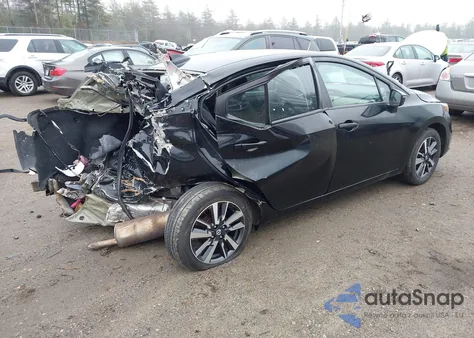 2021 Nissan Versa Sv Xtronic Cvt from USA, damaged, VIN 3N1CN8EV2ML843887